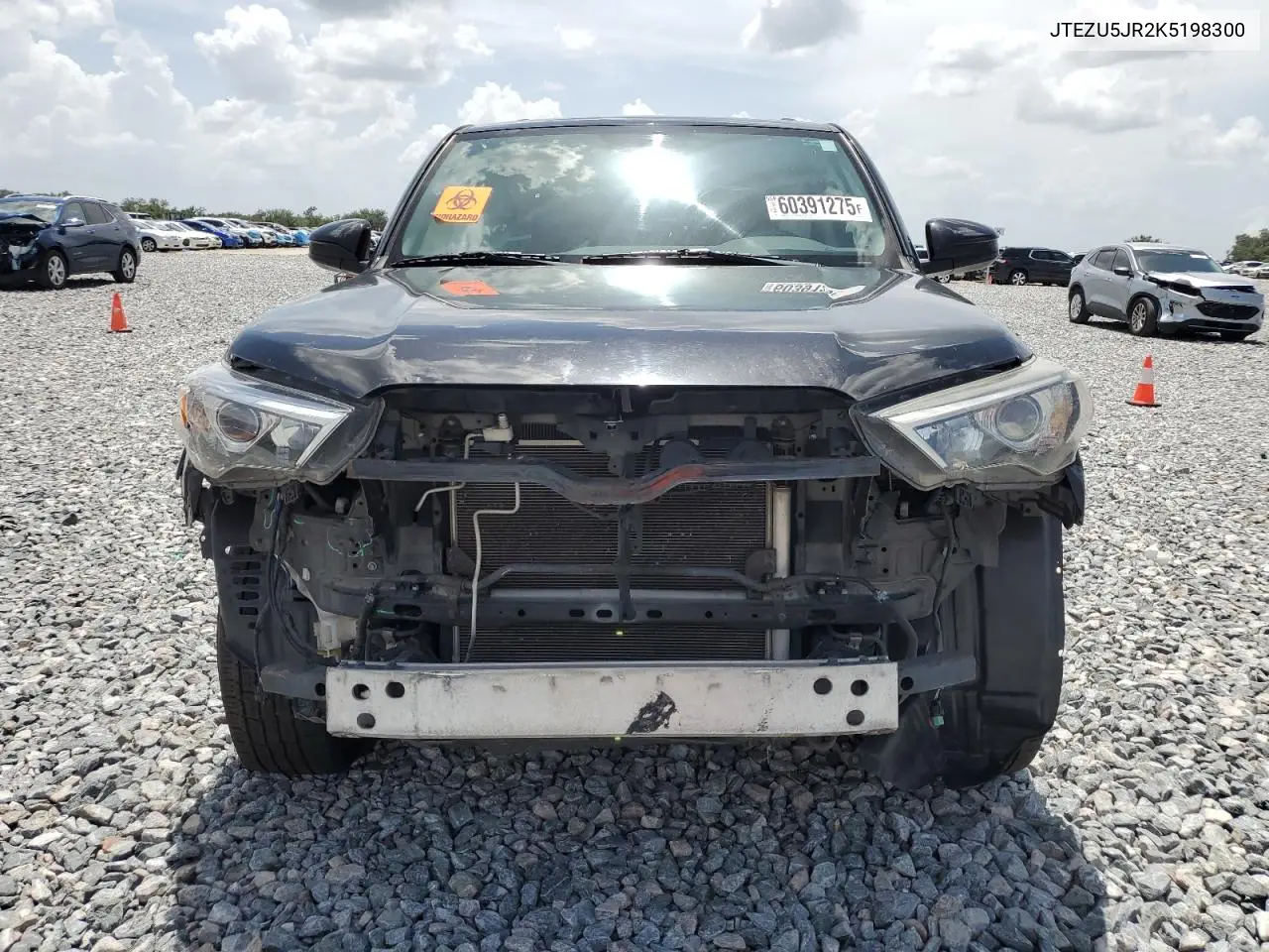 2019 Toyota 4Runner Sr5 VIN: JTEZU5JR2K5198300 Lot: 60391275
