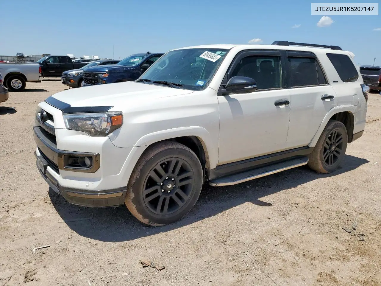 2019 Toyota 4Runner Sr5 VIN: JTEZU5JR1K5207147 Lot: 60499885