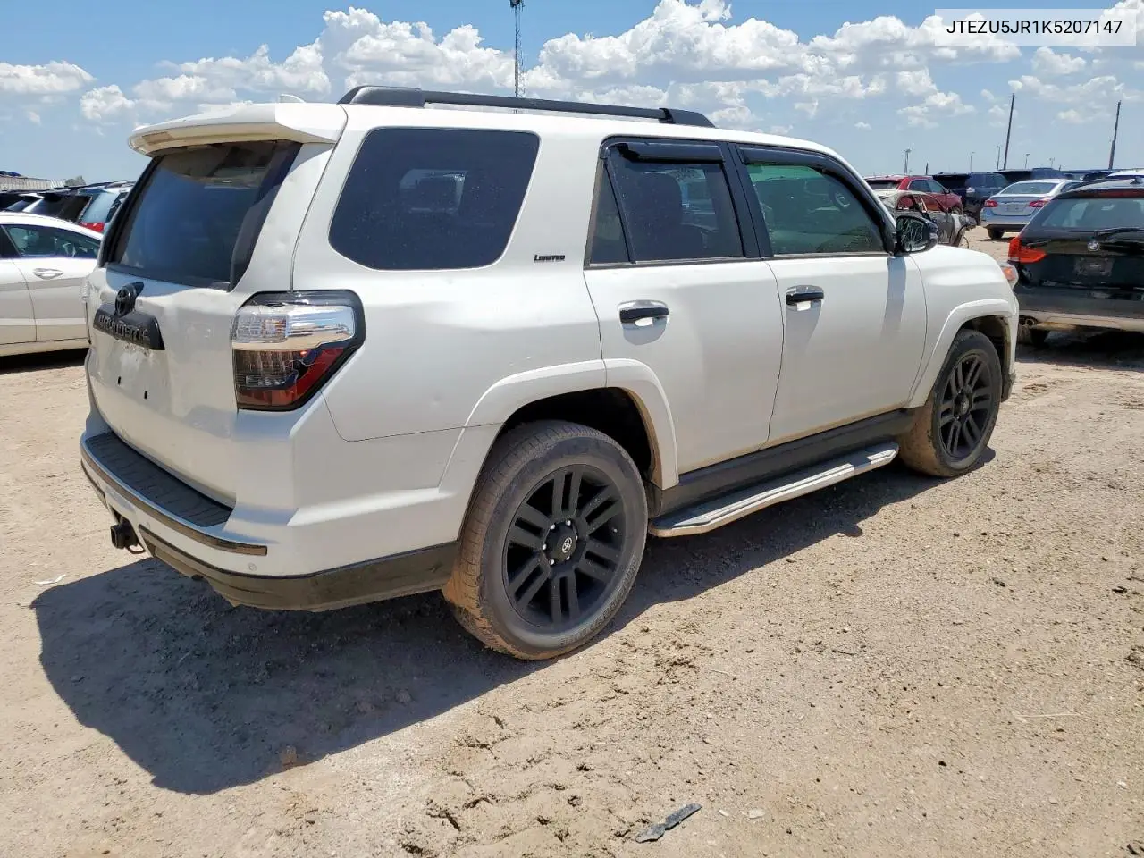 2019 Toyota 4Runner Sr5 VIN: JTEZU5JR1K5207147 Lot: 60499885