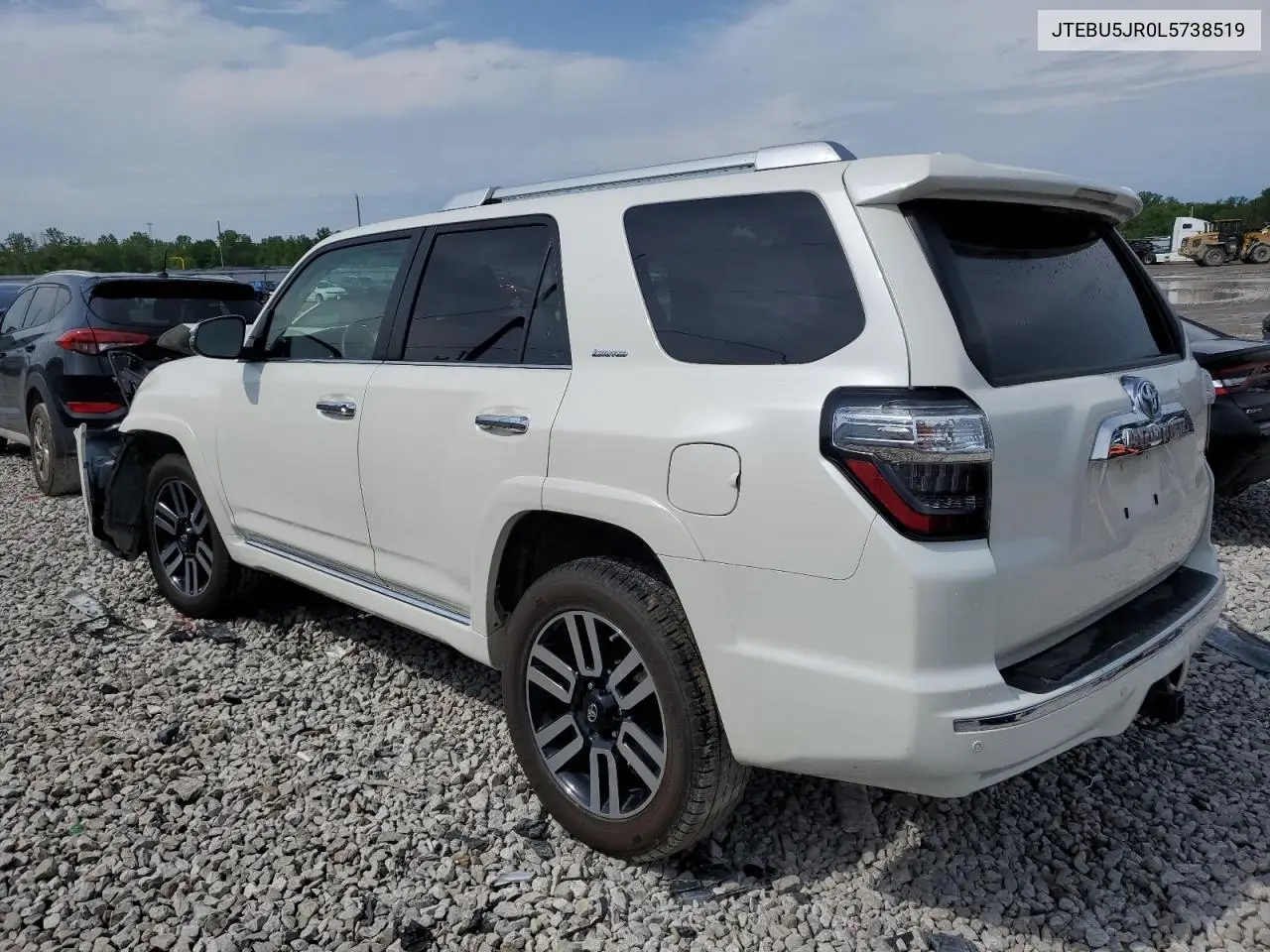 2020 Toyota 4Runner Sr5/Sr5 Premium VIN: JTEBU5JR0L5738519 Lot: 54055314
