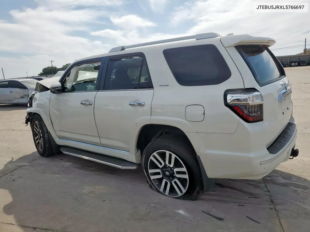 2020 Toyota 4Runner Sr5/Sr5 Premium VIN: JTEBU5JRXL5766697 Lot: 57037265