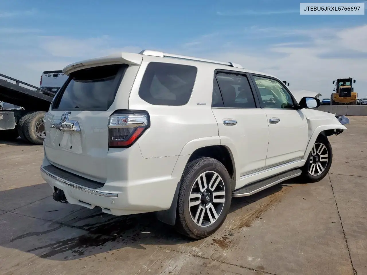 2020 Toyota 4Runner Sr5/Sr5 Premium VIN: JTEBU5JRXL5766697 Lot: 57037265
