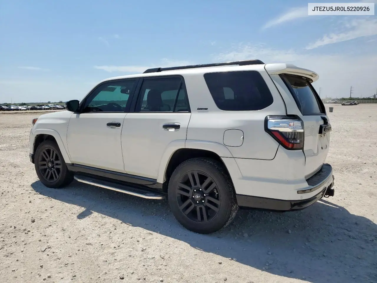 2020 Toyota 4Runner Sr5 VIN: JTEZU5JR0L5220926 Lot: 57238995