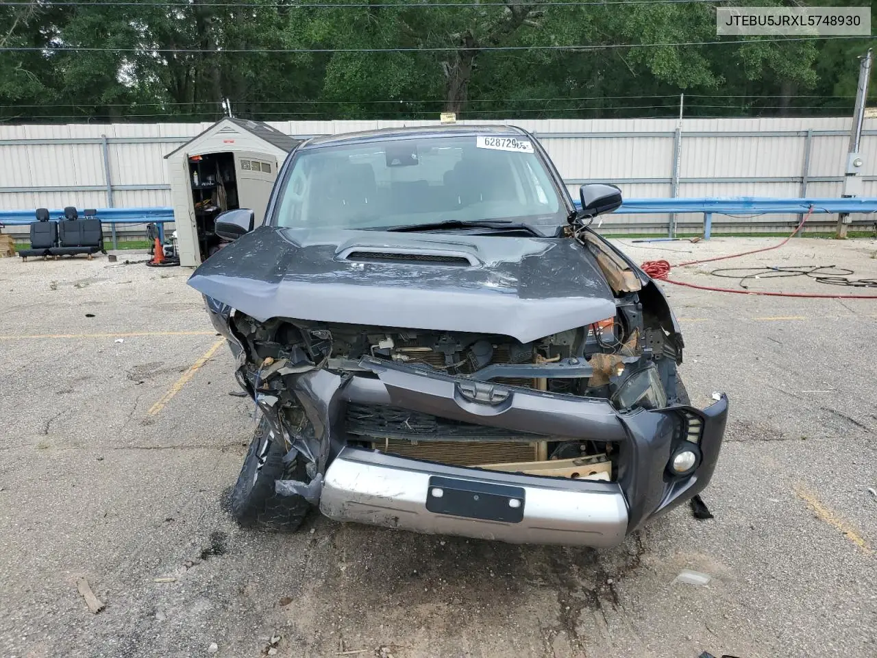 2020 Toyota 4Runner Sr5/Sr5 Premium VIN: JTEBU5JRXL5748930 Lot: 62872985