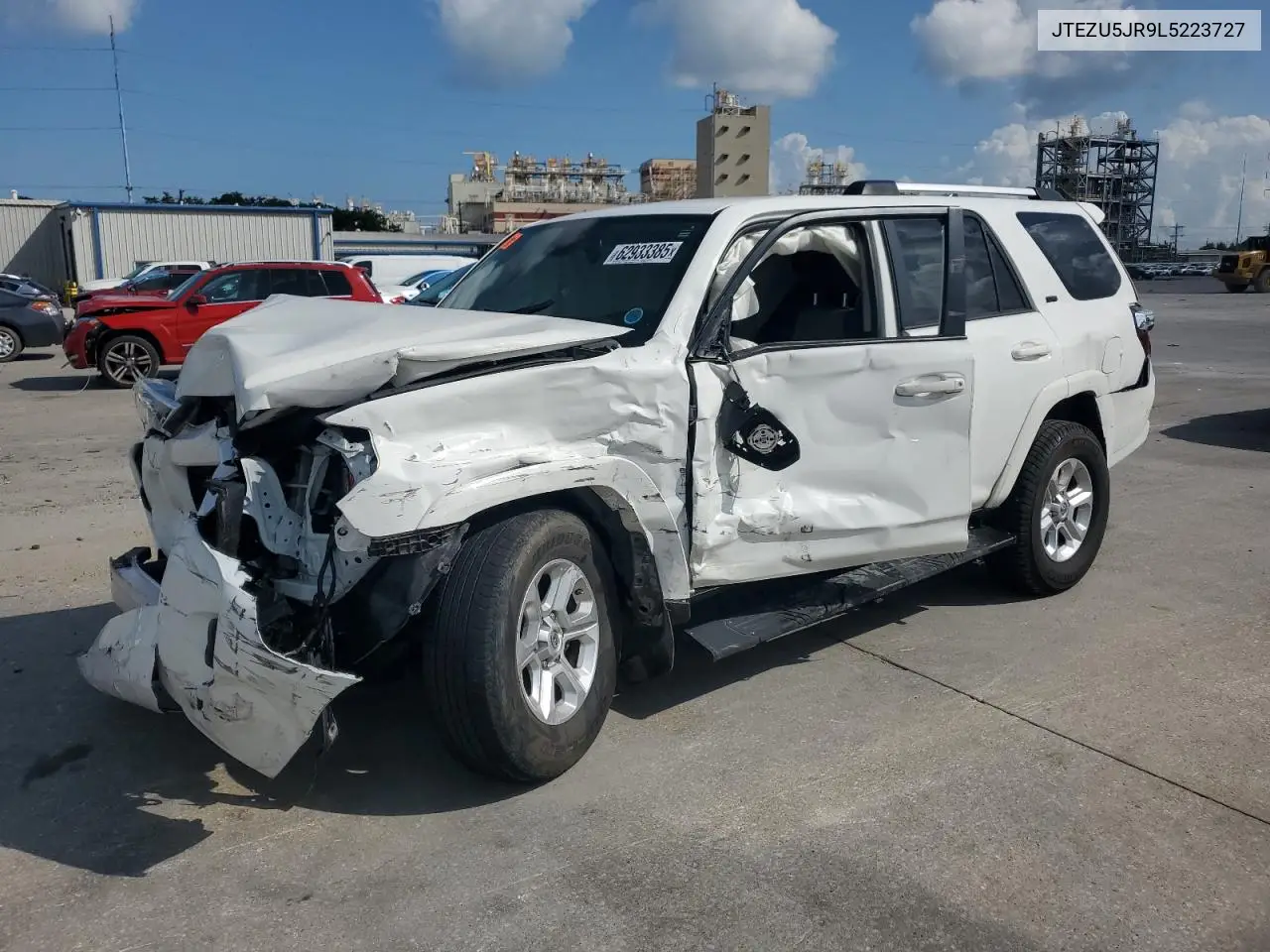 2020 Toyota 4Runner Sr5 VIN: JTEZU5JR9L5223727 Lot: 62933385