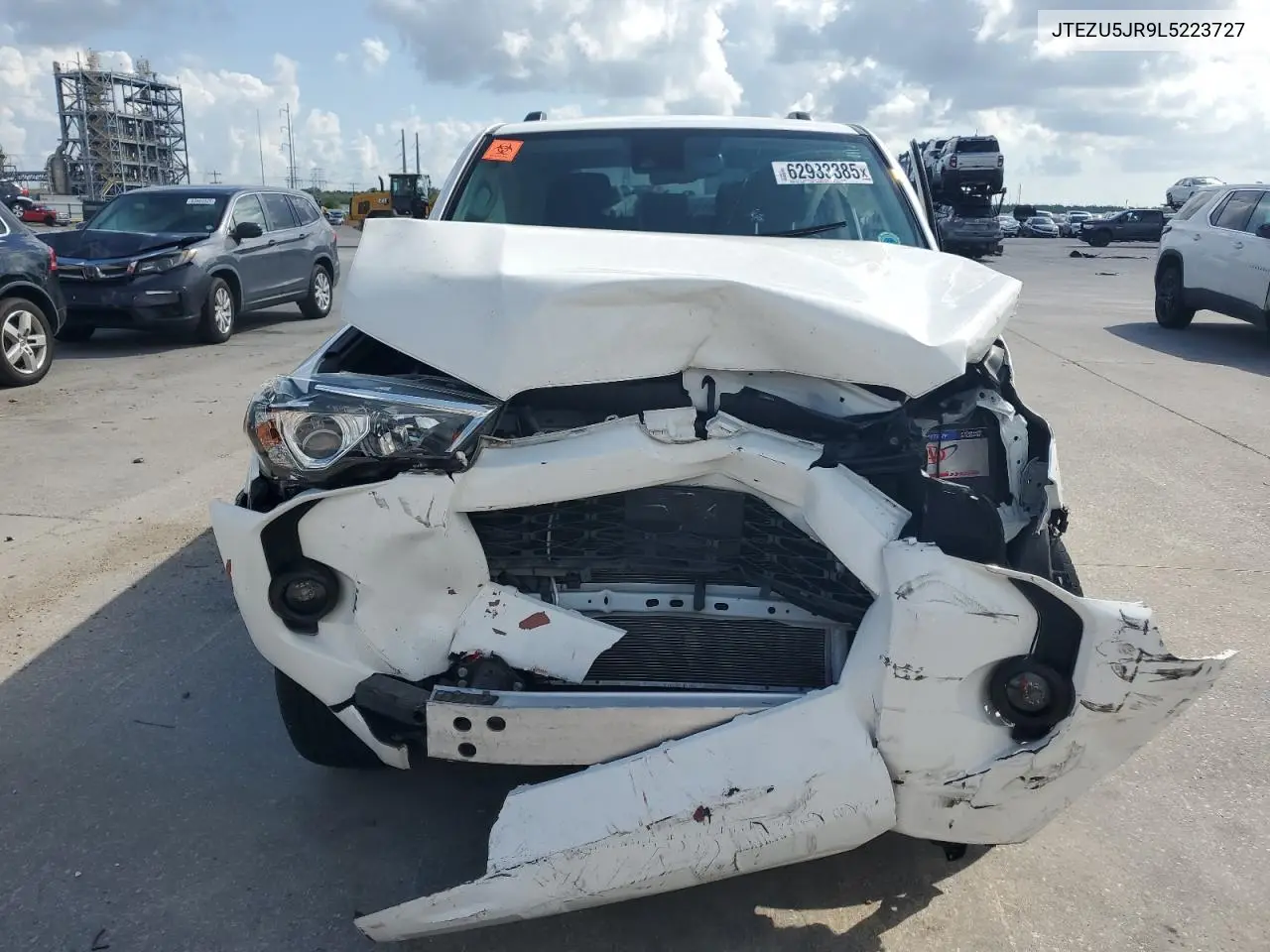 2020 Toyota 4Runner Sr5 VIN: JTEZU5JR9L5223727 Lot: 62933385