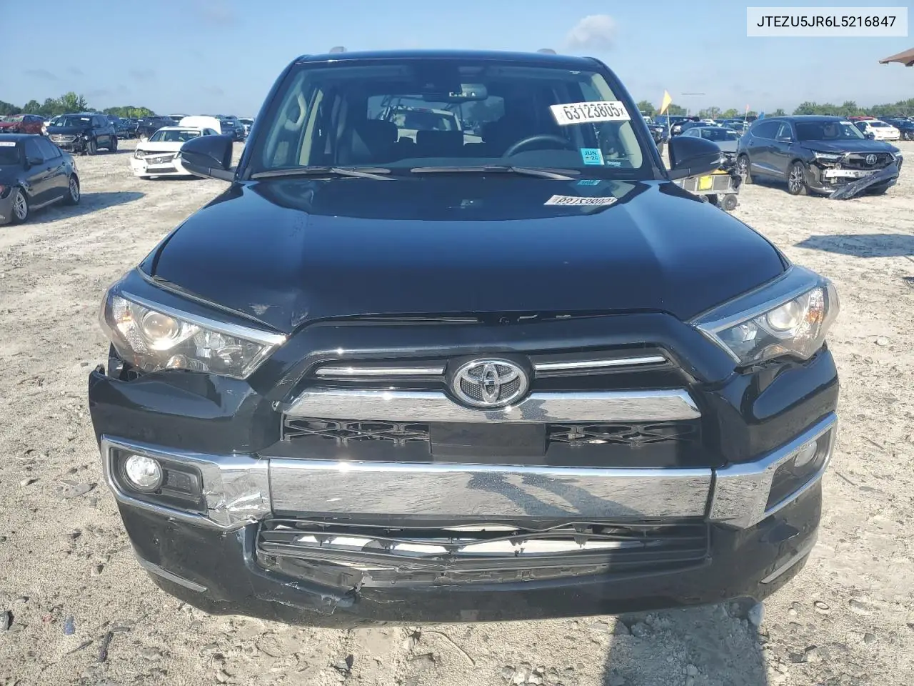 2020 Toyota 4Runner Sr5 VIN: JTEZU5JR6L5216847 Lot: 63123805
