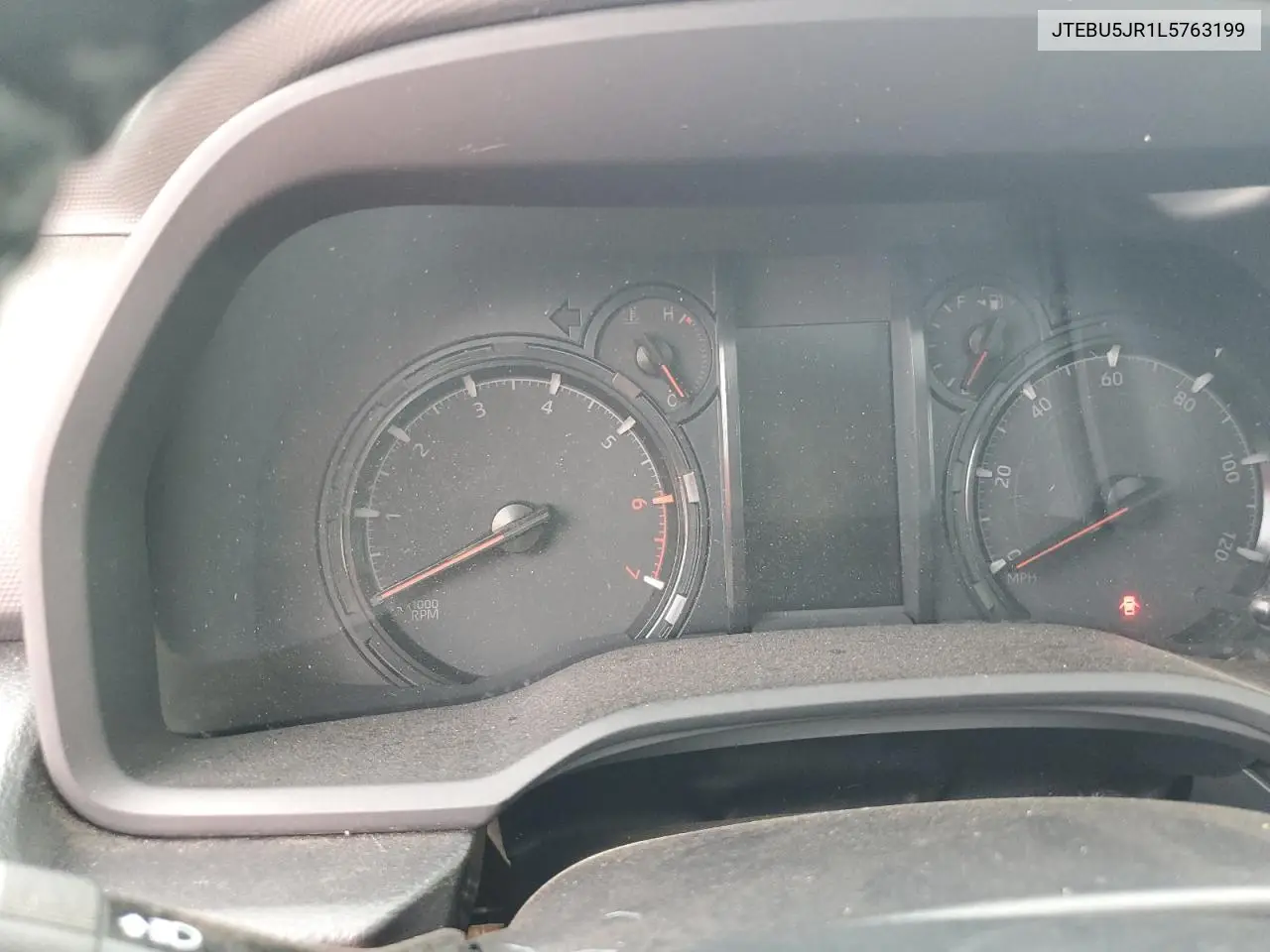 2020 Toyota 4Runner Sr5/Sr5 Premium VIN: JTEBU5JR1L5763199 Lot: 65440185