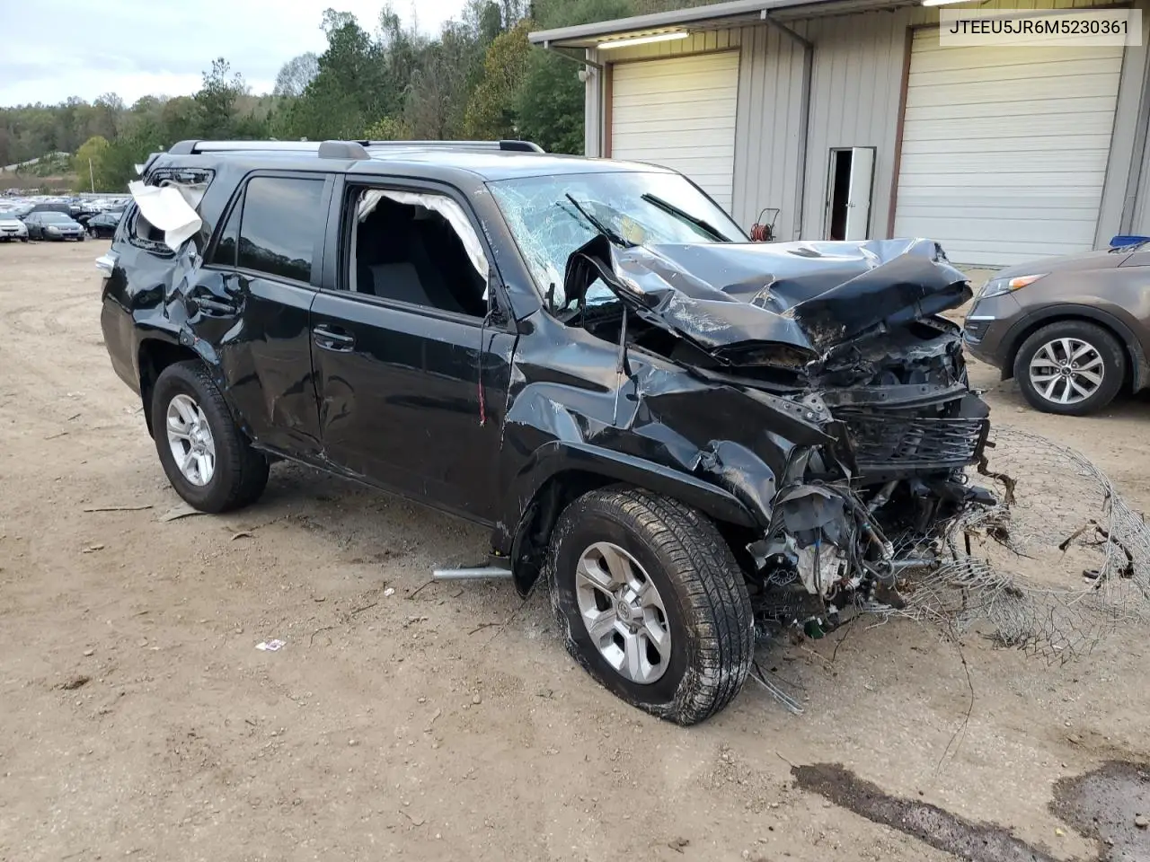 2021 Toyota 4Runner Sr5 VIN: JTEEU5JR6M5230361 Lot: 51536685