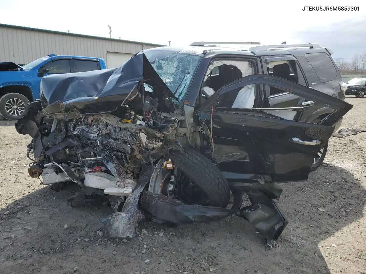 2021 Toyota 4Runner Trail VIN: JTEKU5JR6M5859301 Lot: 52860625