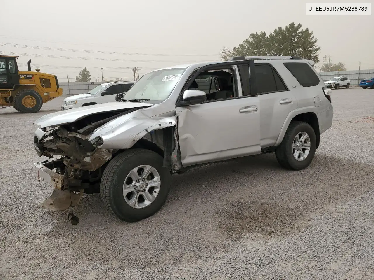 2021 Toyota 4Runner Sr5 VIN: JTEEU5JR7M5238789 Lot: 56677715