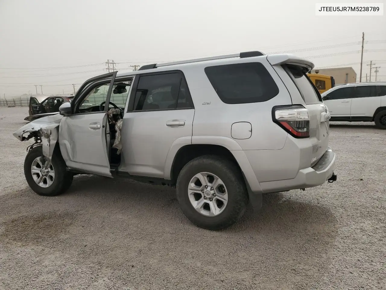2021 Toyota 4Runner Sr5 VIN: JTEEU5JR7M5238789 Lot: 56677715