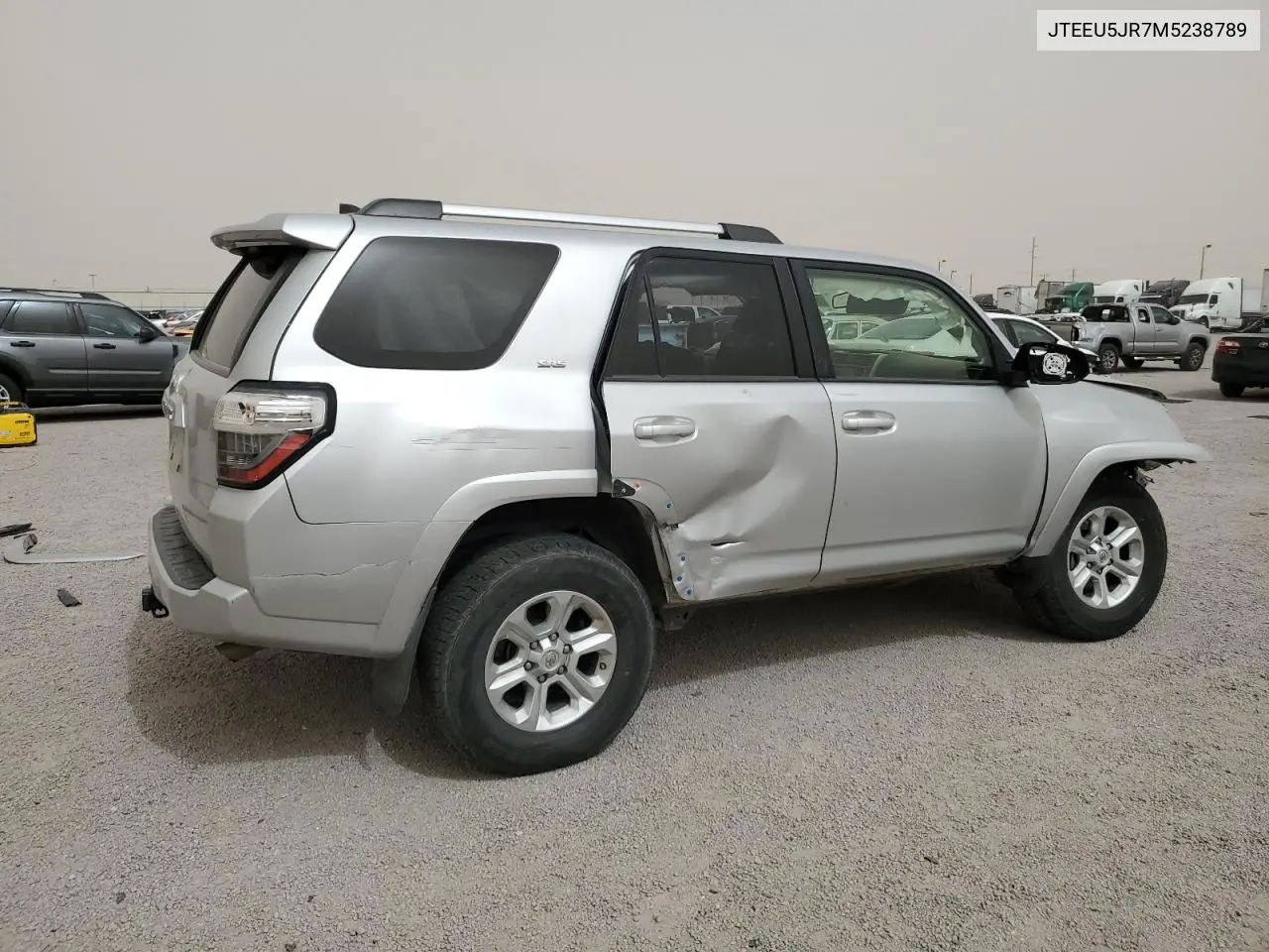 2021 Toyota 4Runner Sr5 VIN: JTEEU5JR7M5238789 Lot: 56677715