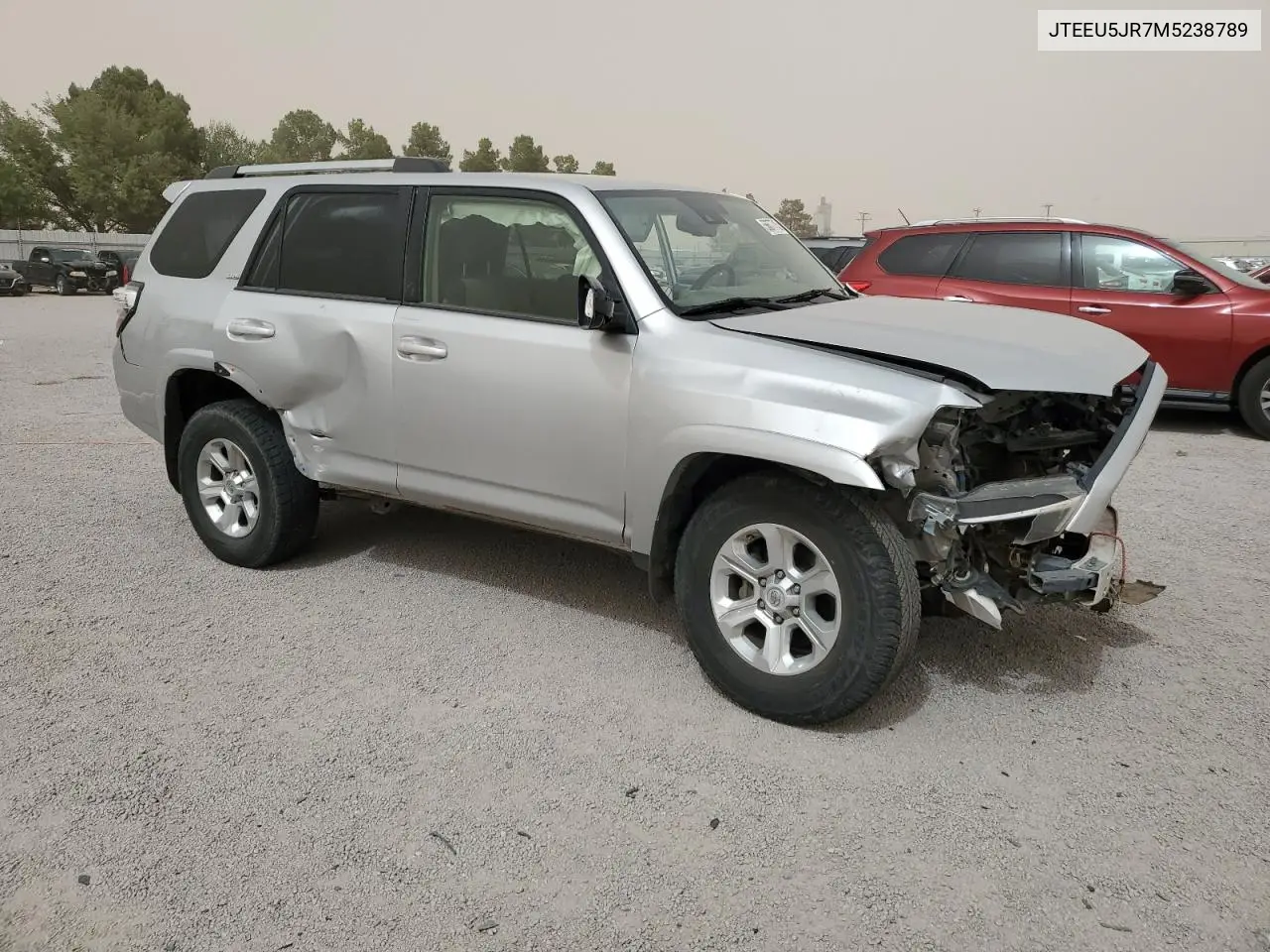 2021 Toyota 4Runner Sr5 VIN: JTEEU5JR7M5238789 Lot: 56677715