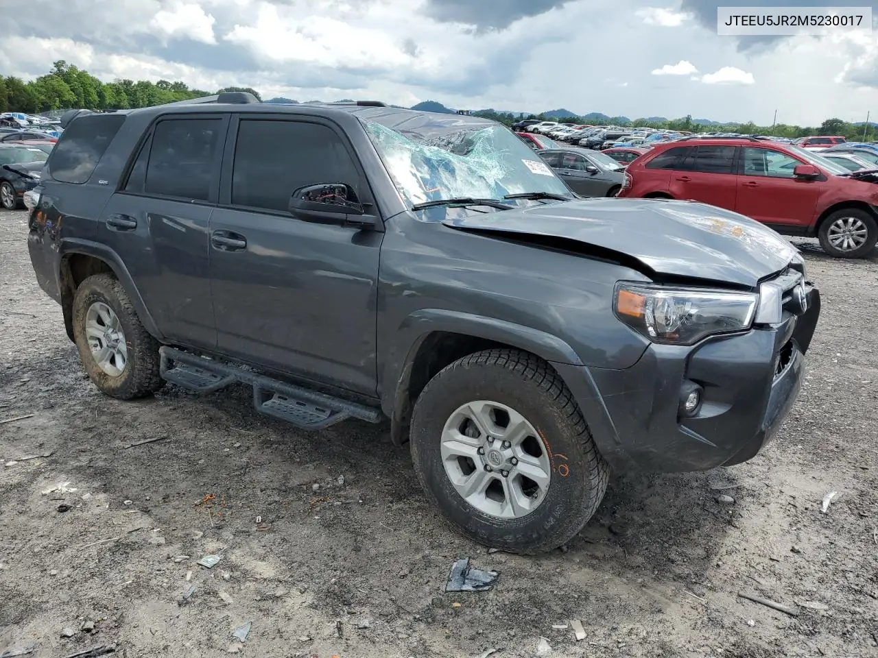 2021 Toyota 4Runner Sr5 VIN: JTEEU5JR2M5230017 Lot: 56715035