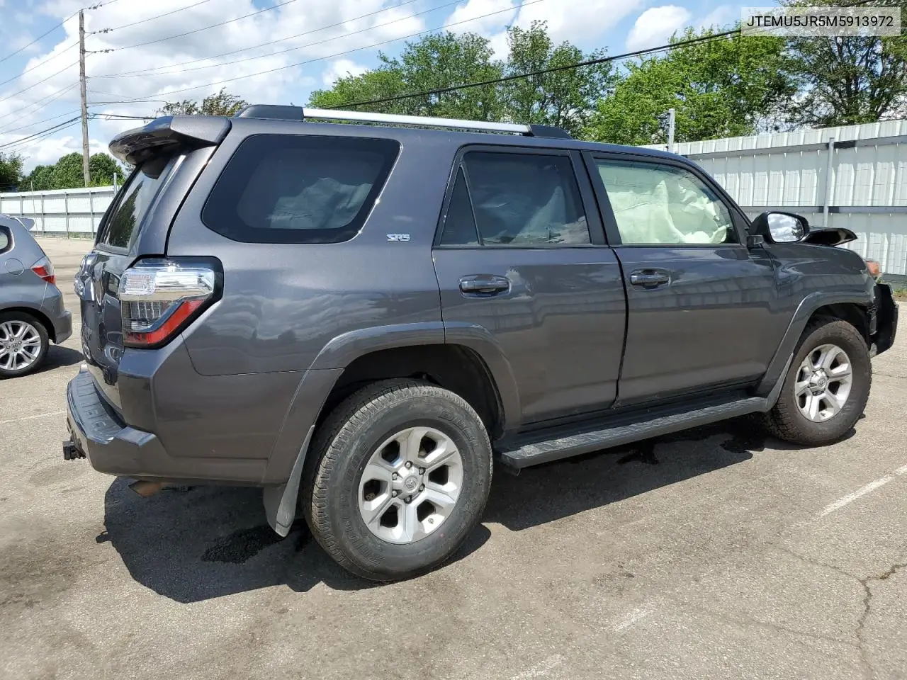 2021 Toyota 4Runner Sr5/Sr5 Premium VIN: JTEMU5JR5M5913972 Lot: 61627955