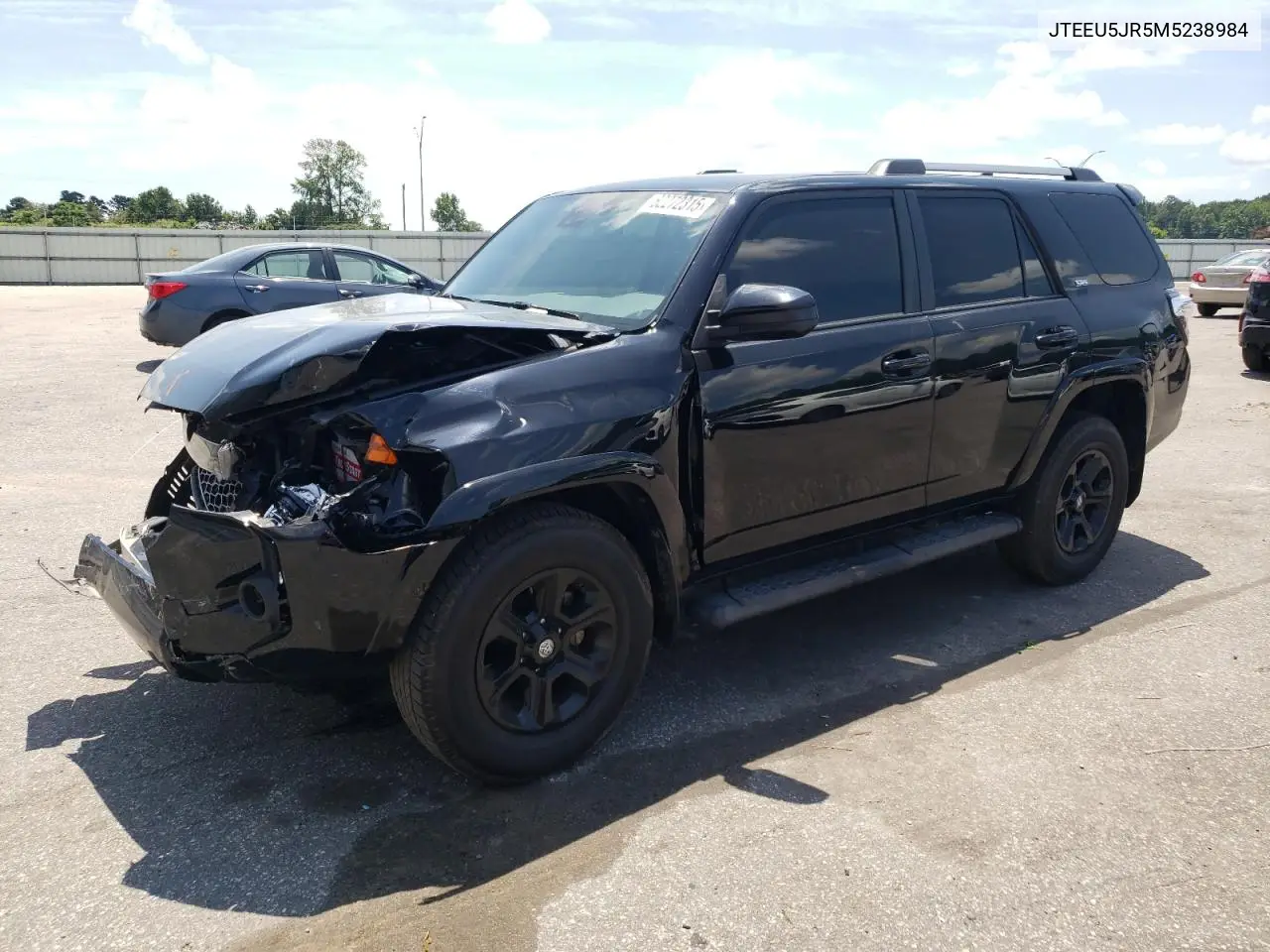 2021 Toyota 4Runner Sr5 VIN: JTEEU5JR5M5238984 Lot: 62272315