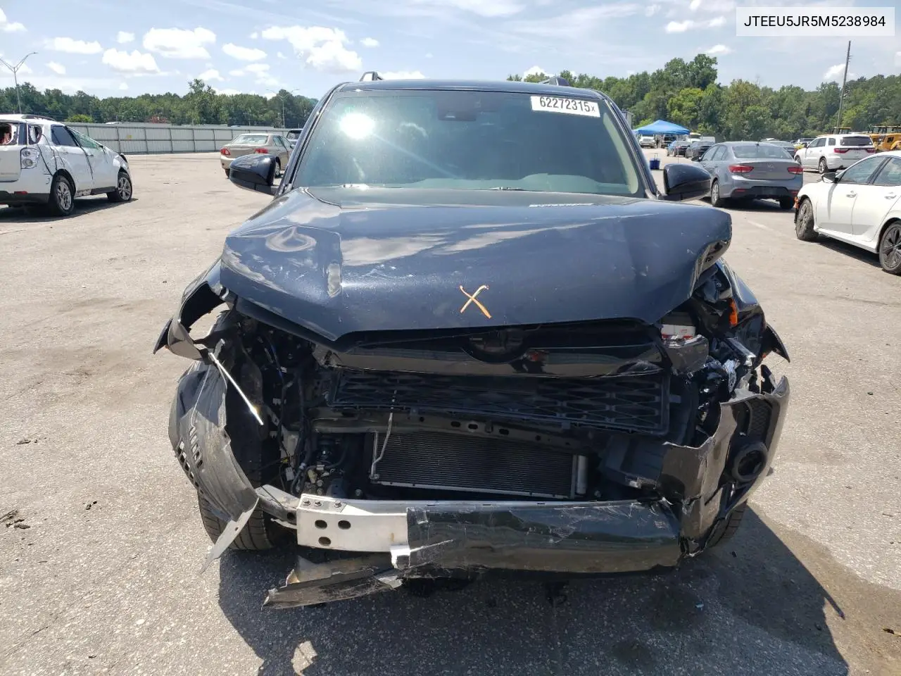 2021 Toyota 4Runner Sr5 VIN: JTEEU5JR5M5238984 Lot: 62272315