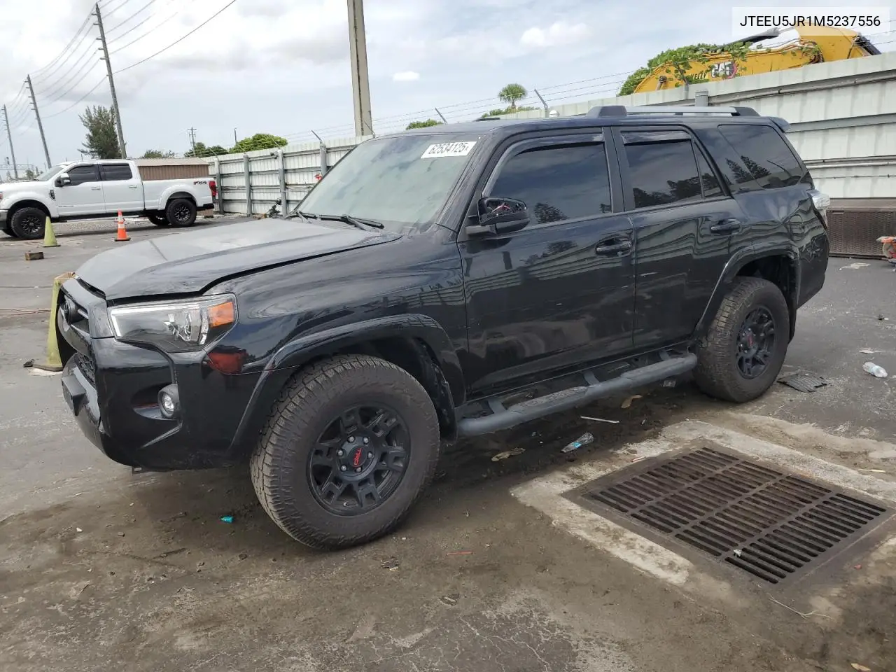 2021 Toyota 4Runner Sr5 VIN: JTEEU5JR1M5237556 Lot: 62534125