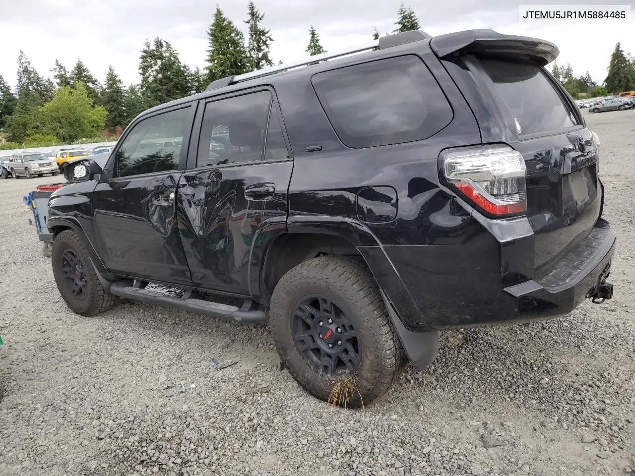 2021 Toyota 4Runner Sr5/Sr5 Premium VIN: JTEMU5JR1M5884485 Lot: 62770625