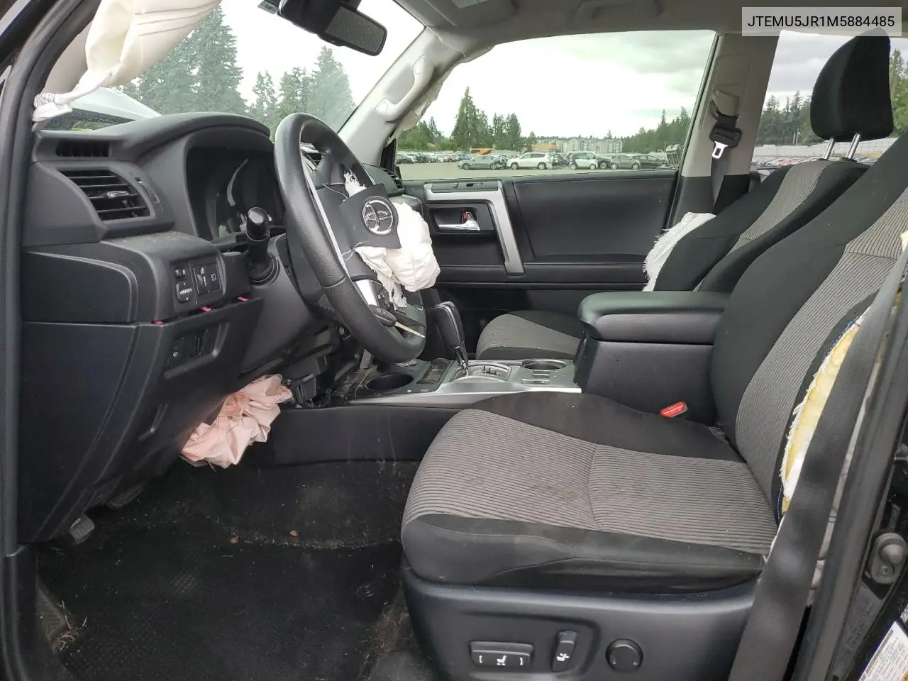 2021 Toyota 4Runner Sr5/Sr5 Premium VIN: JTEMU5JR1M5884485 Lot: 62770625