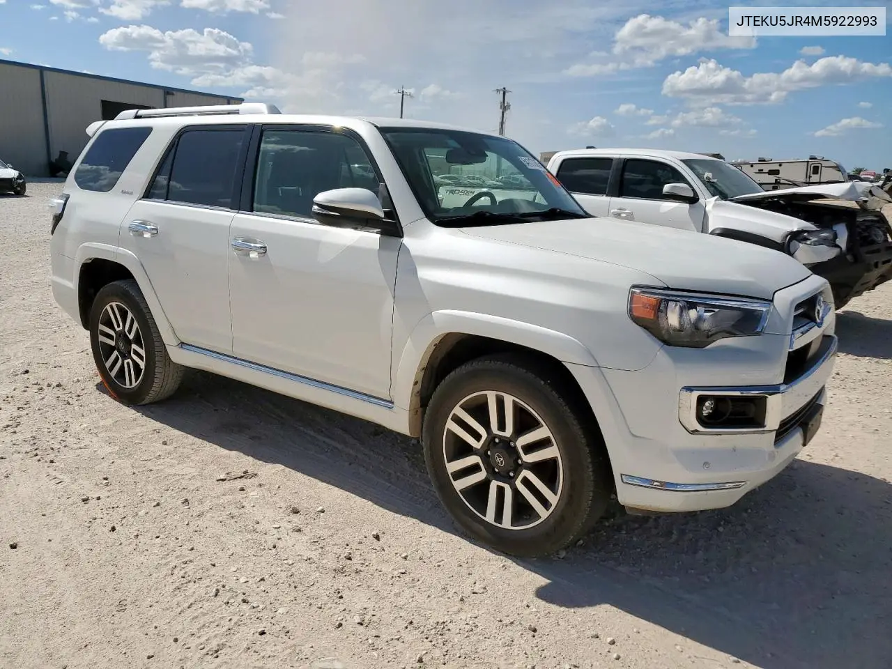 2021 Toyota 4Runner Trail VIN: JTEKU5JR4M5922993 Lot: 64117885