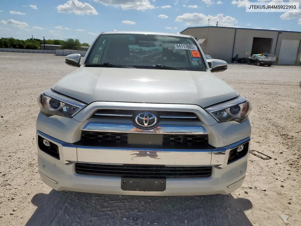 2021 Toyota 4Runner Trail VIN: JTEKU5JR4M5922993 Lot: 64117885