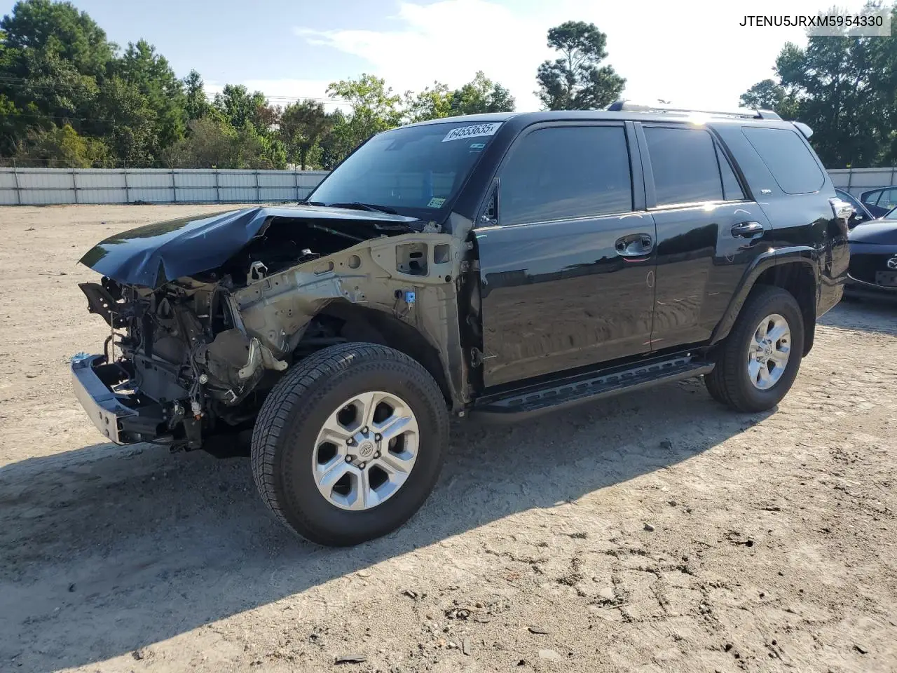 2021 Toyota 4Runner Sr5/Sr5 Premium VIN: JTENU5JRXM5954330 Lot: 64553635