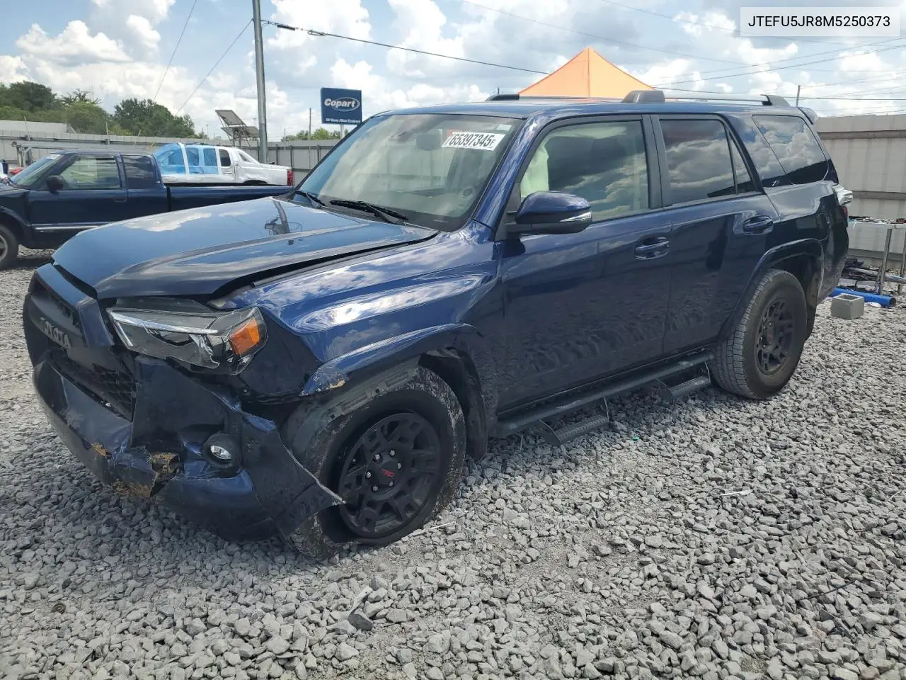 2021 Toyota 4Runner Sr5 VIN: JTEFU5JR8M5250373 Lot: 65397345