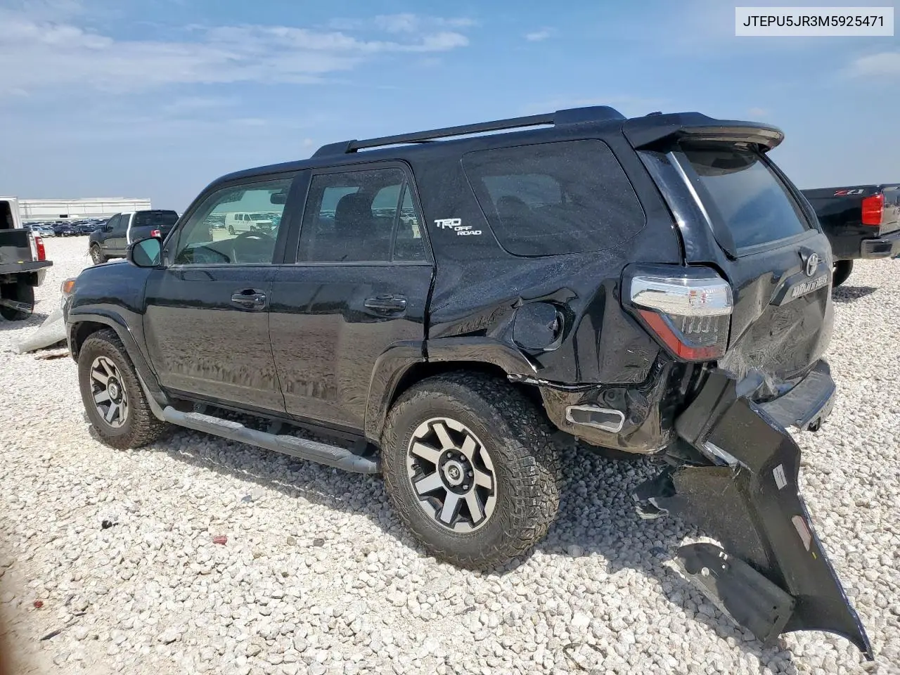 2021 Toyota 4Runner Sr5/Sr5 Premium VIN: JTEPU5JR3M5925471 Lot: 65464885