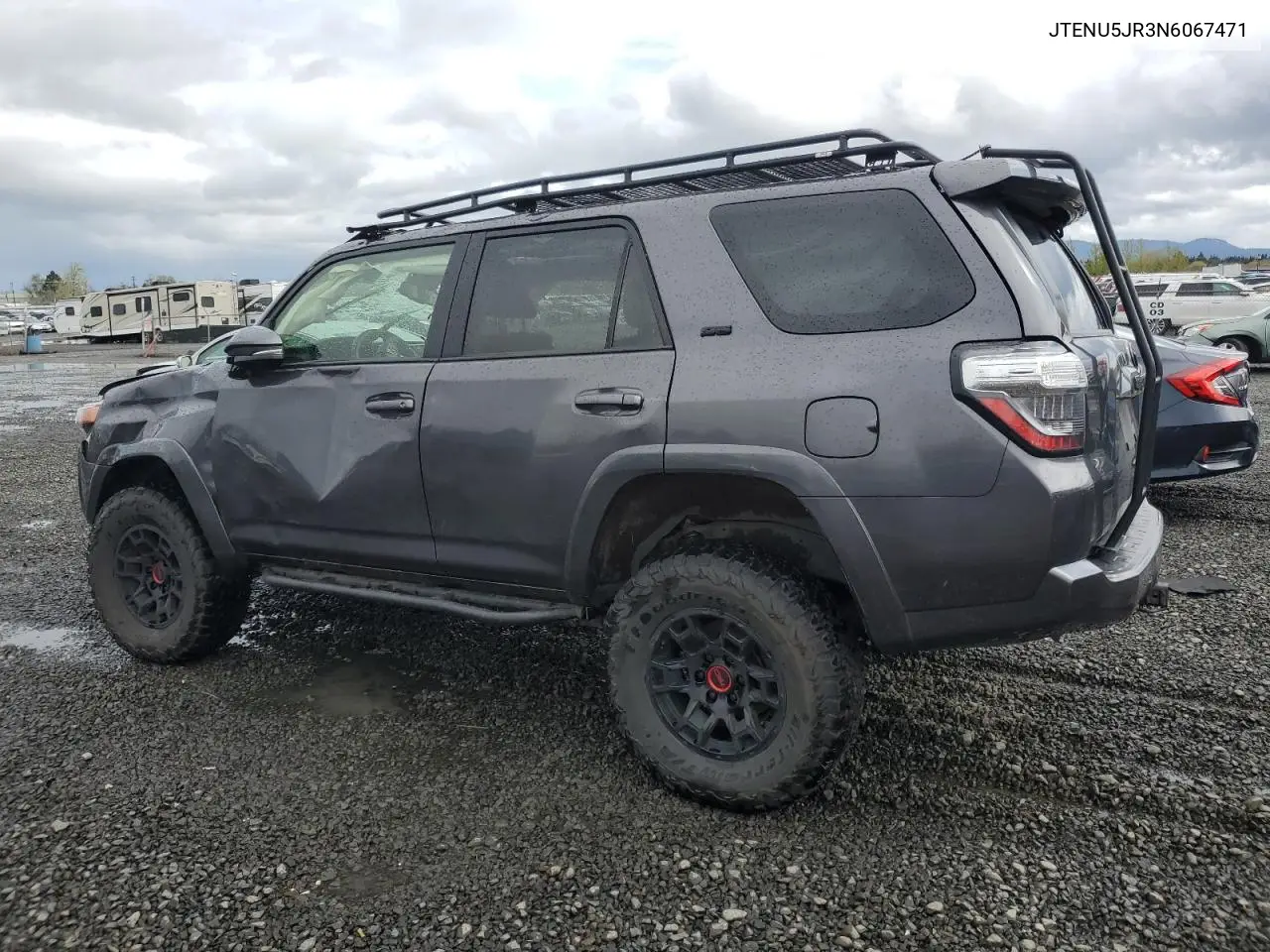 2022 Toyota 4Runner Sr5/Sr5 Premium VIN: JTENU5JR3N6067471 Lot: 50493315