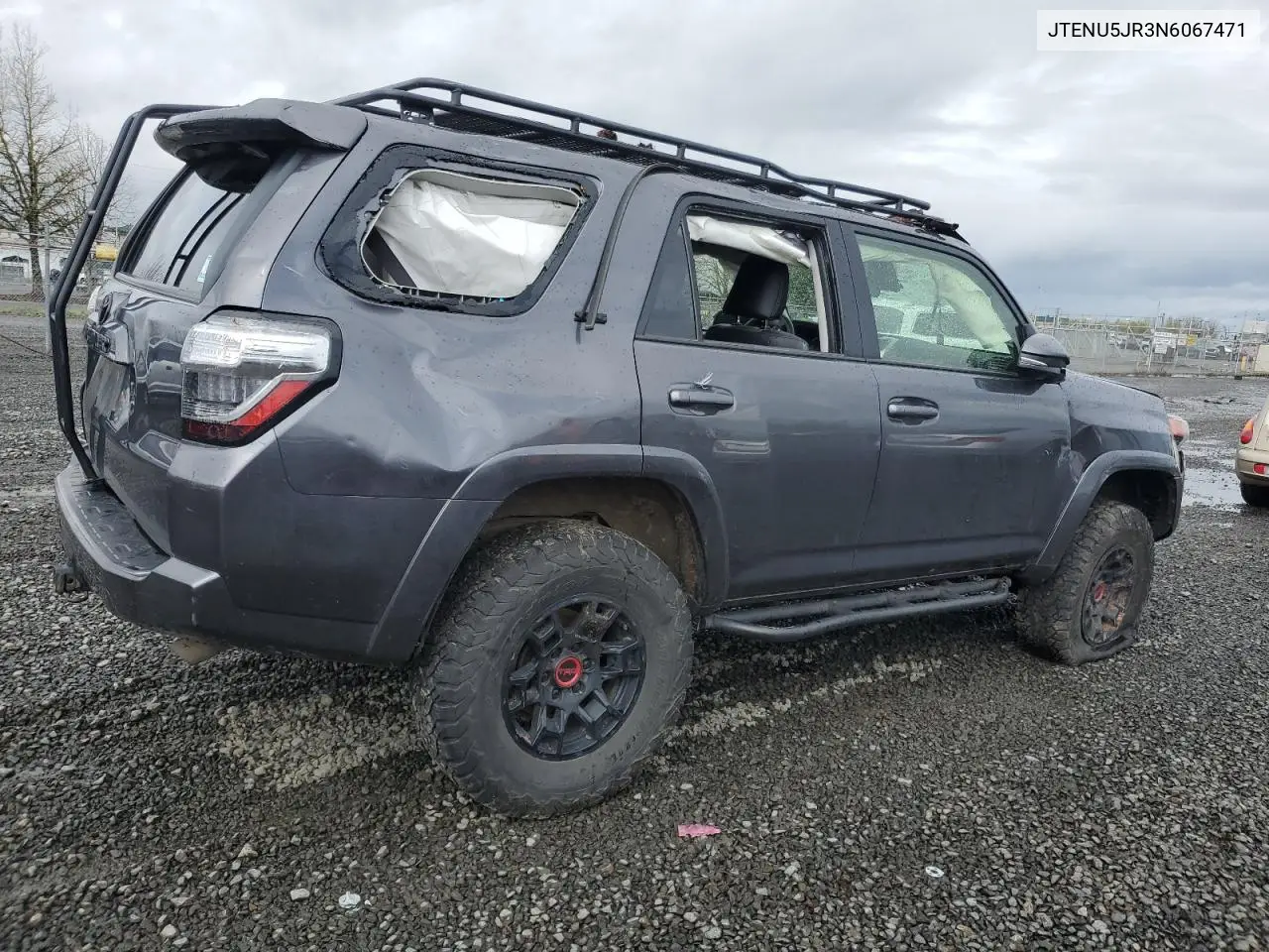 2022 Toyota 4Runner Sr5/Sr5 Premium VIN: JTENU5JR3N6067471 Lot: 50493315