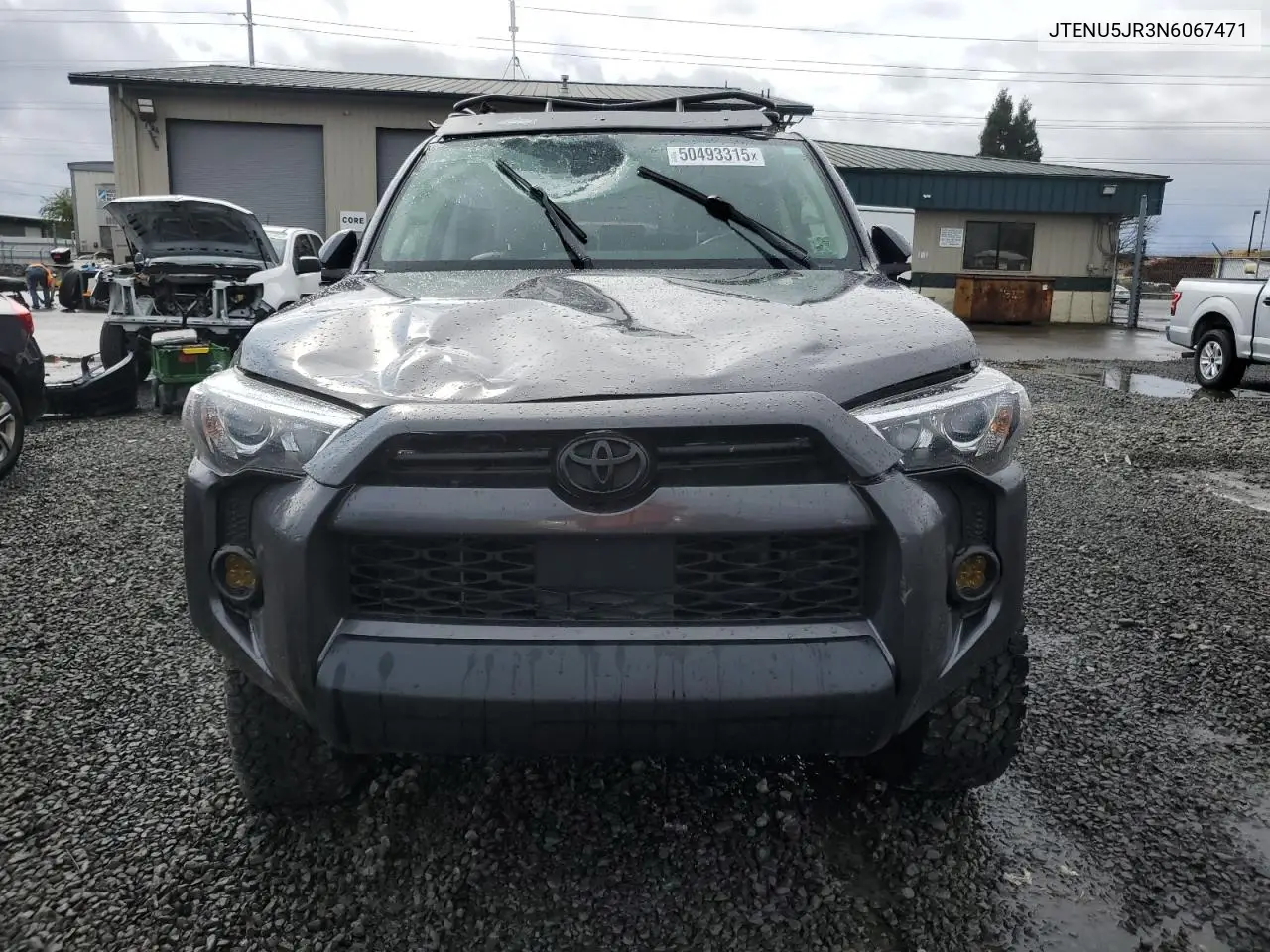 2022 Toyota 4Runner Sr5/Sr5 Premium VIN: JTENU5JR3N6067471 Lot: 50493315