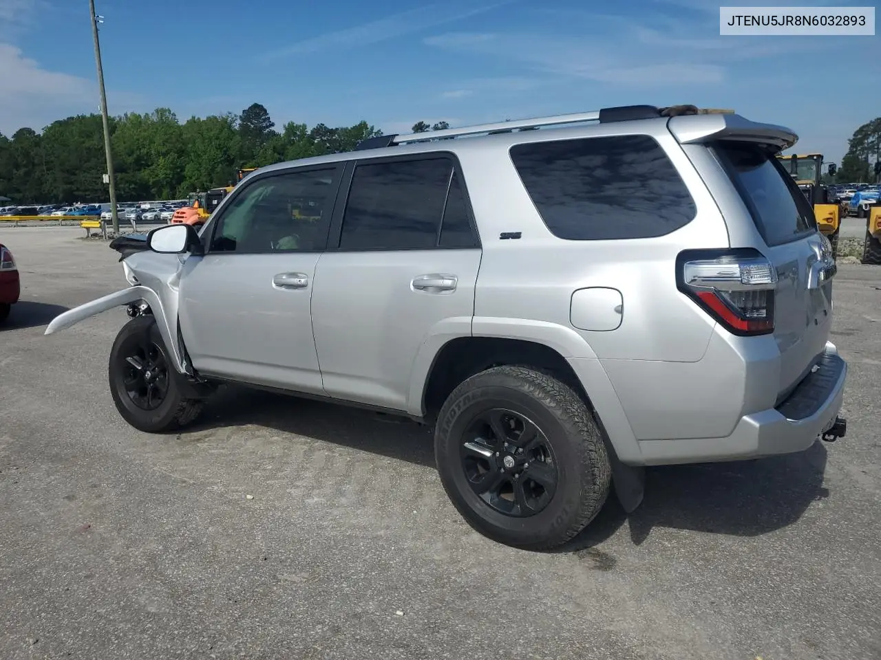 2022 Toyota 4Runner Sr5/Sr5 Premium VIN: JTENU5JR8N6032893 Lot: 56591825