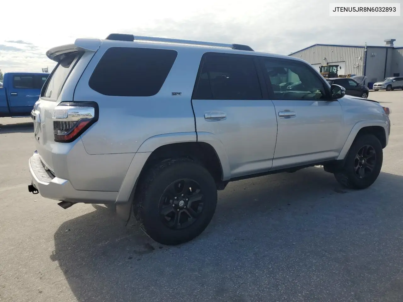 2022 Toyota 4Runner Sr5/Sr5 Premium VIN: JTENU5JR8N6032893 Lot: 56591825