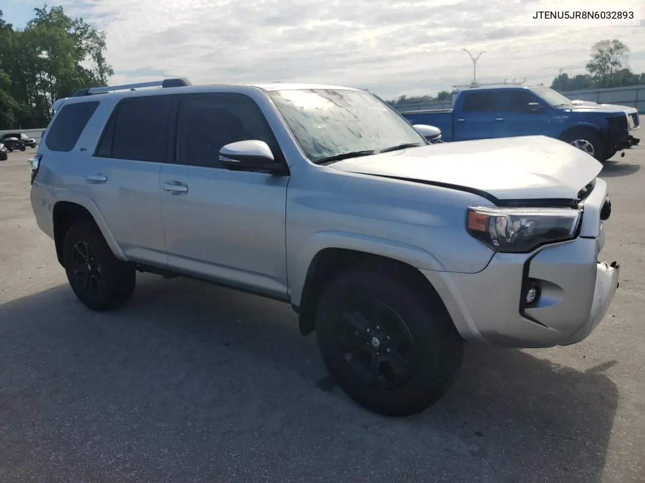 2022 Toyota 4Runner Sr5/Sr5 Premium VIN: JTENU5JR8N6032893 Lot: 56591825