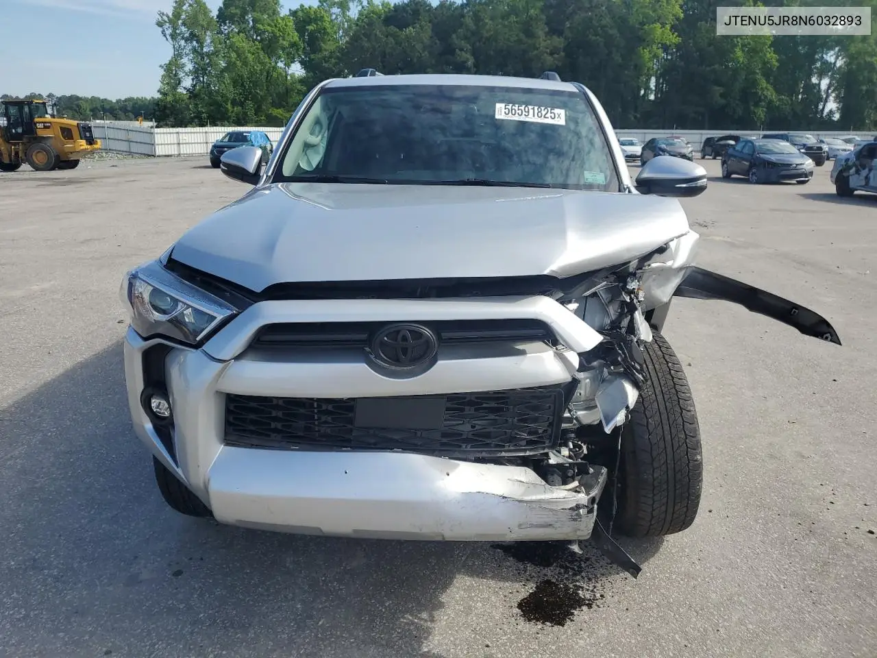 2022 Toyota 4Runner Sr5/Sr5 Premium VIN: JTENU5JR8N6032893 Lot: 56591825