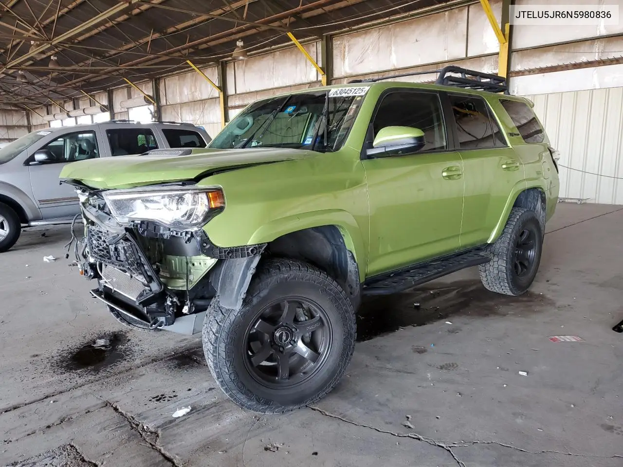 2022 Toyota 4Runner Sr5 Premium VIN: JTELU5JR6N5980836 Lot: 63045125
