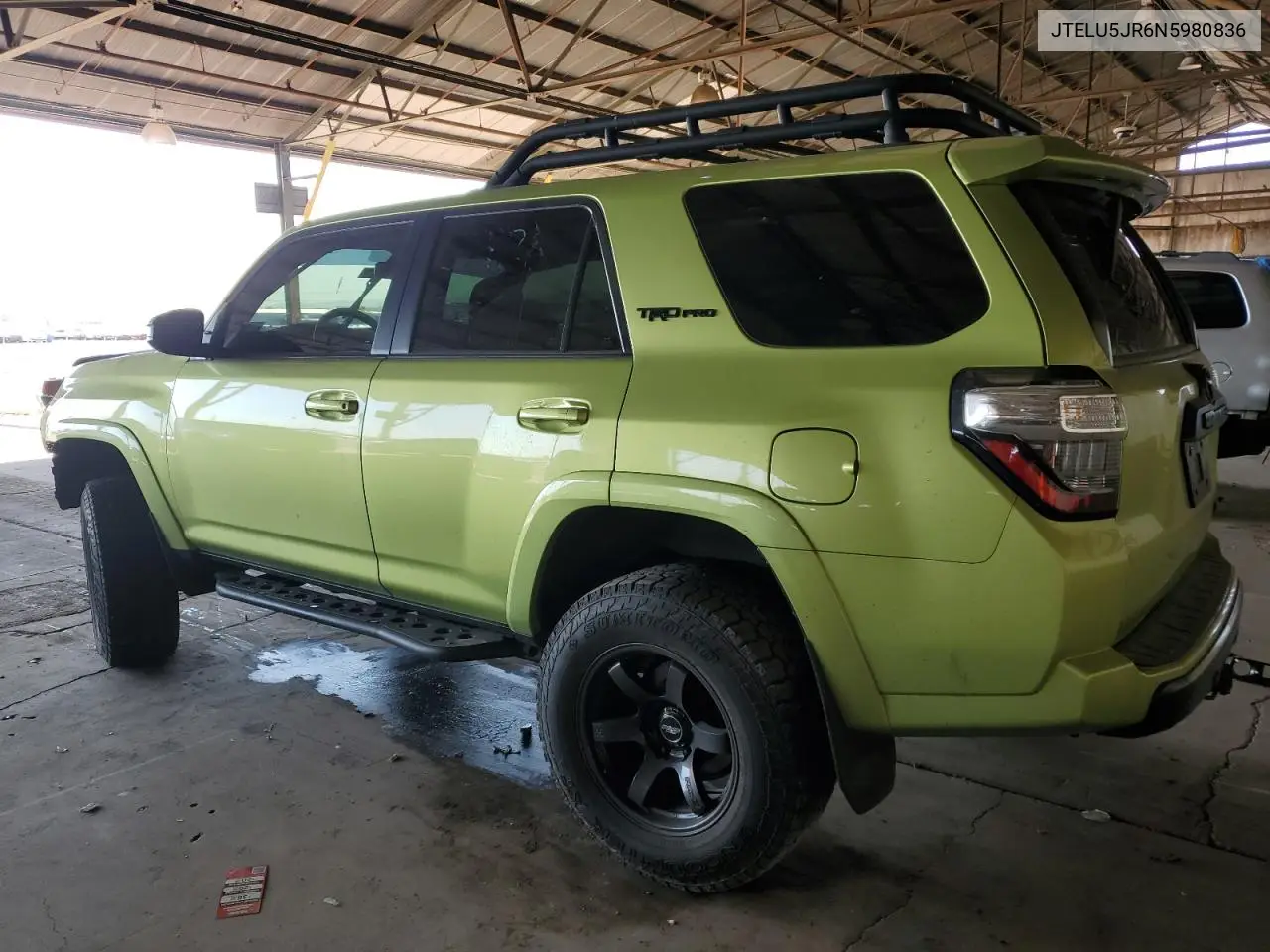 2022 Toyota 4Runner Sr5 Premium VIN: JTELU5JR6N5980836 Lot: 63045125