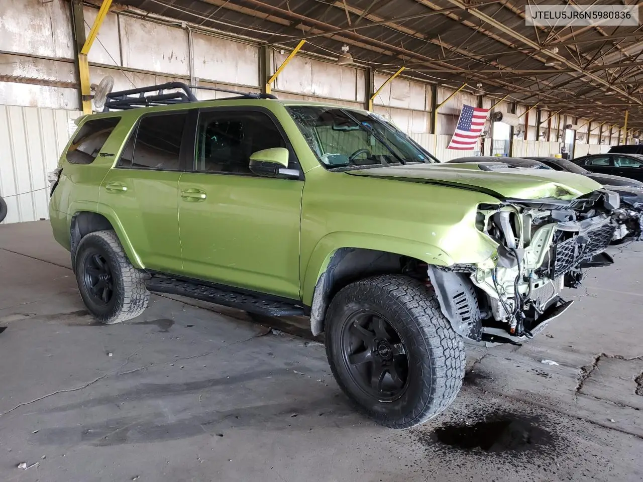 2022 Toyota 4Runner Sr5 Premium VIN: JTELU5JR6N5980836 Lot: 63045125