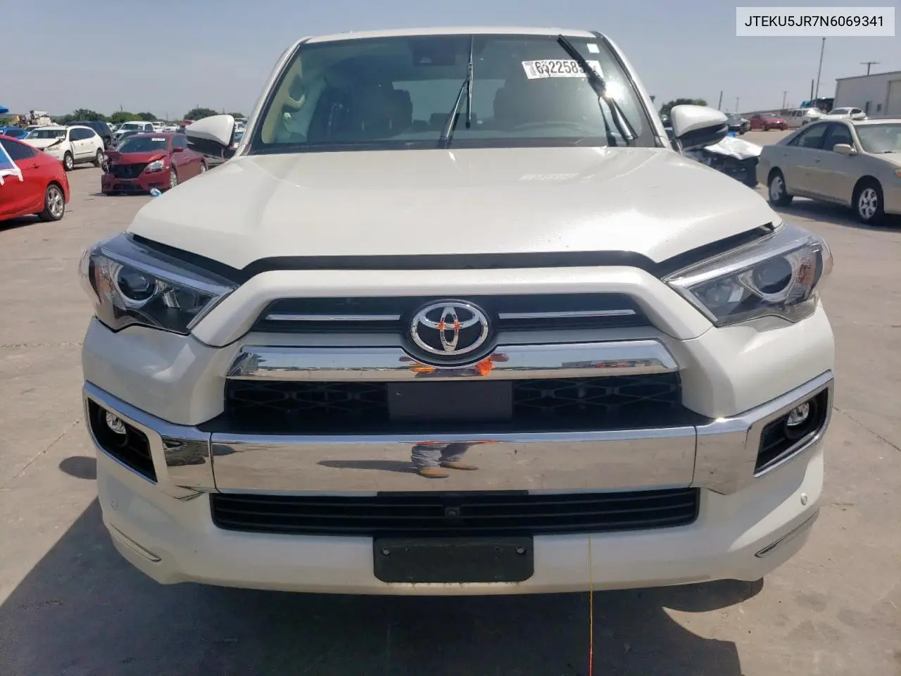 2022 Toyota 4Runner Limited VIN: JTEKU5JR7N6069341 Lot: 65225855