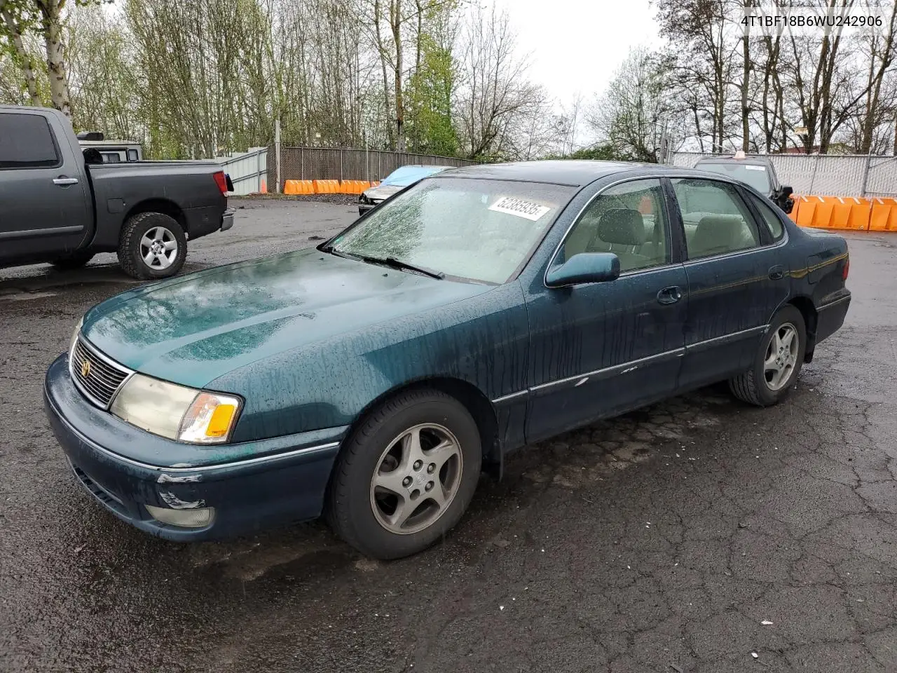 1998 Toyota Avalon Xl VIN: 4T1BF18B6WU242906 Lot: 52385935