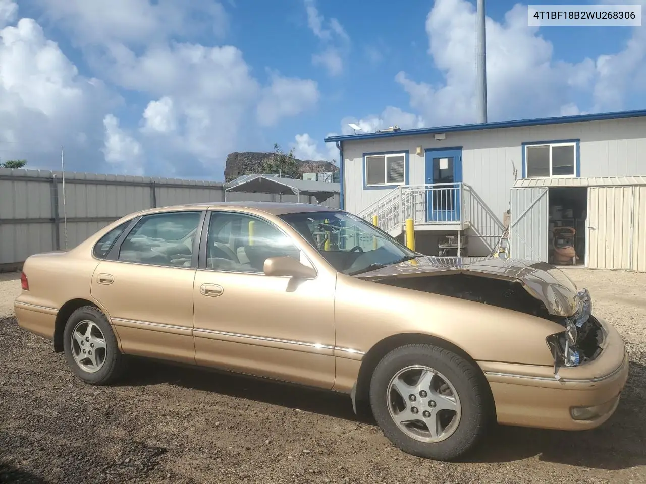 1998 Toyota Avalon Xl VIN: 4T1BF18B2WU268306 Lot: 54387975