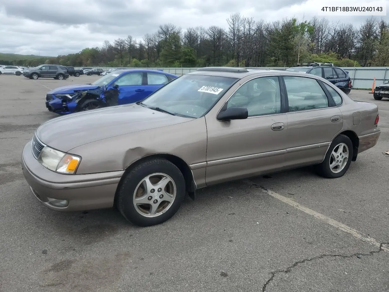 1998 Toyota Avalon Xl VIN: 4T1BF18B3WU240143 Lot: 57001945