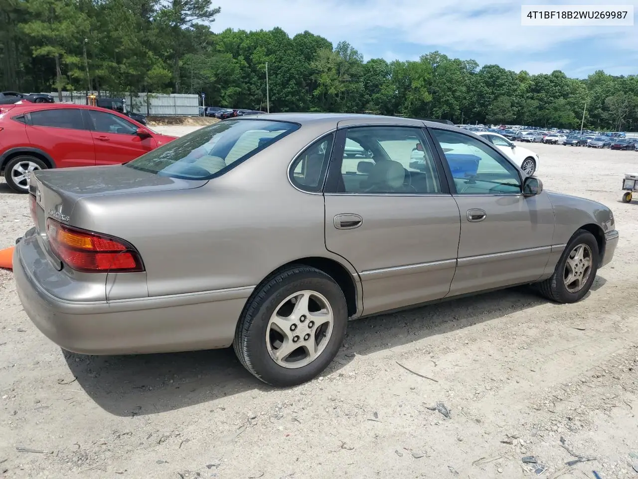 1998 Toyota Avalon Xl VIN: 4T1BF18B2WU269987 Lot: 57644175