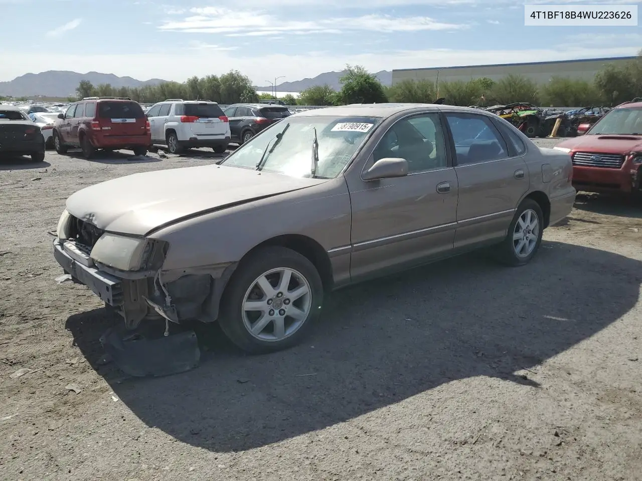 1998 Toyota Avalon Xl VIN: 4T1BF18B4WU223626 Lot: 58790915