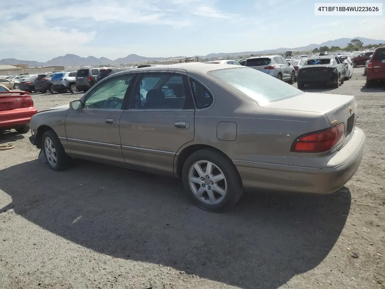 1998 Toyota Avalon Xl VIN: 4T1BF18B4WU223626 Lot: 58790915