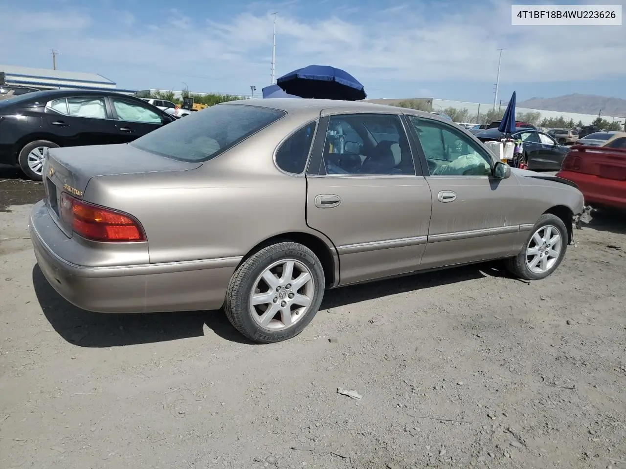 1998 Toyota Avalon Xl VIN: 4T1BF18B4WU223626 Lot: 58790915