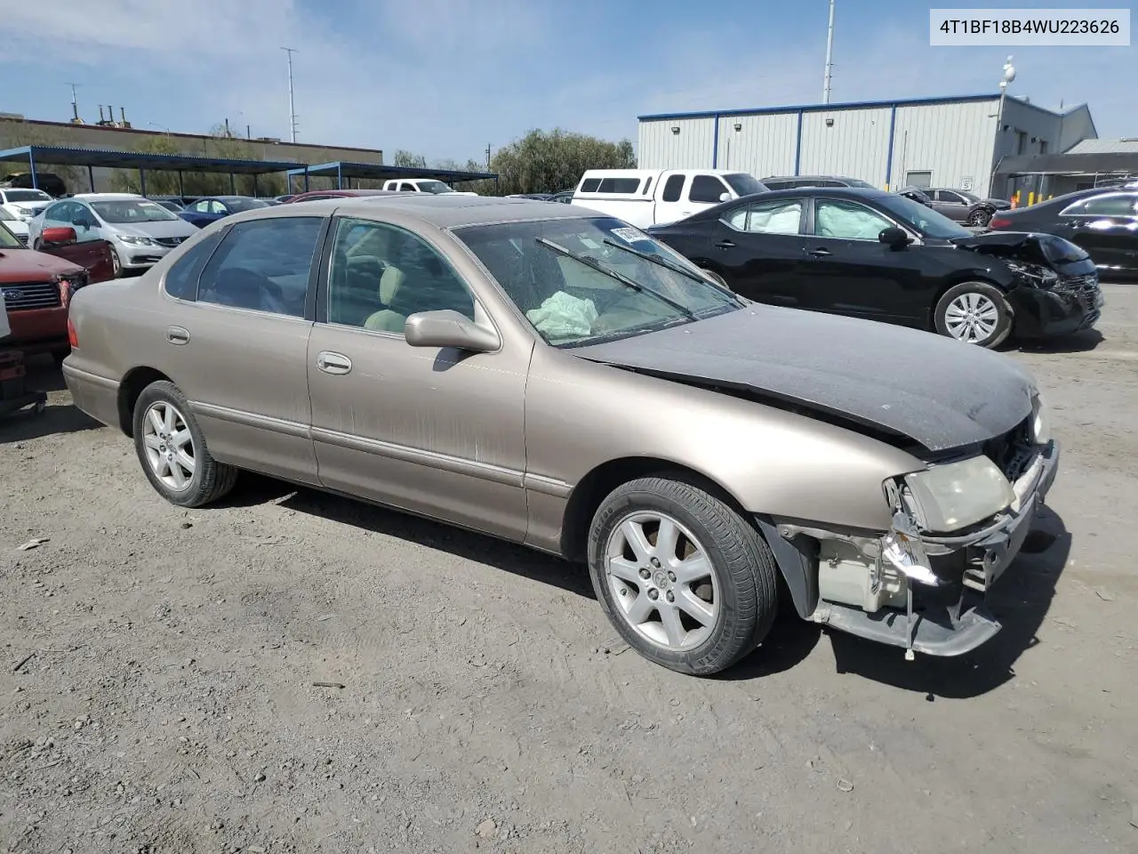 1998 Toyota Avalon Xl VIN: 4T1BF18B4WU223626 Lot: 58790915