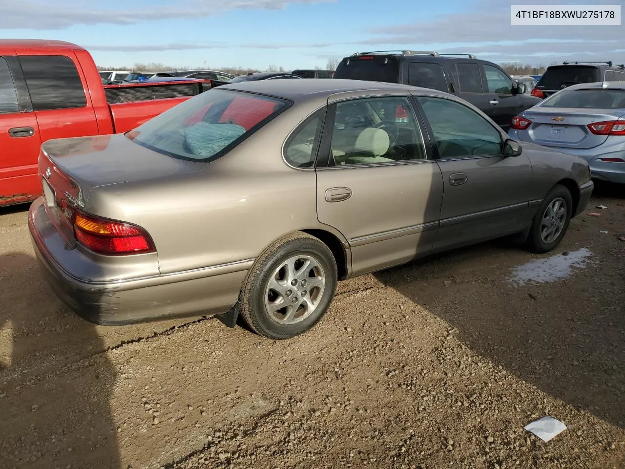 1998 Toyota Avalon Xl VIN: 4T1BF18BXWU275178 Lot: 83701304